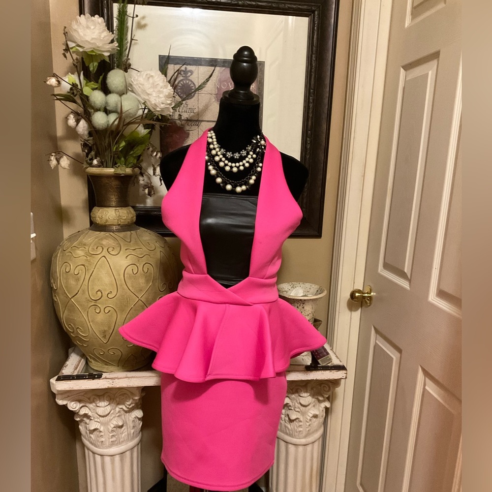 Pink Dress( GOODTIME) size L